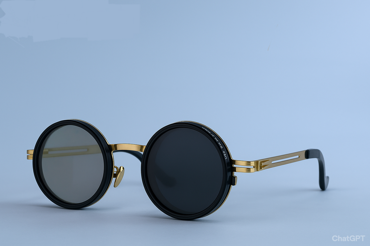 Polarized Round Steampunk ND9 Adjustable Dimming Sunglasses Men 2025 Luxury Brand Punk Fishing Sunglass Anti-Glare Driving UV400